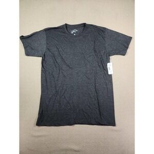 Fission Shirt Mens Large L Gray Stretch Cotton Blend‎ Pullover Crew Neck NWT A1